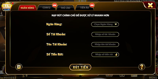 Hướng dẫn cách rút tiền HITCLUB chi tiết nhất